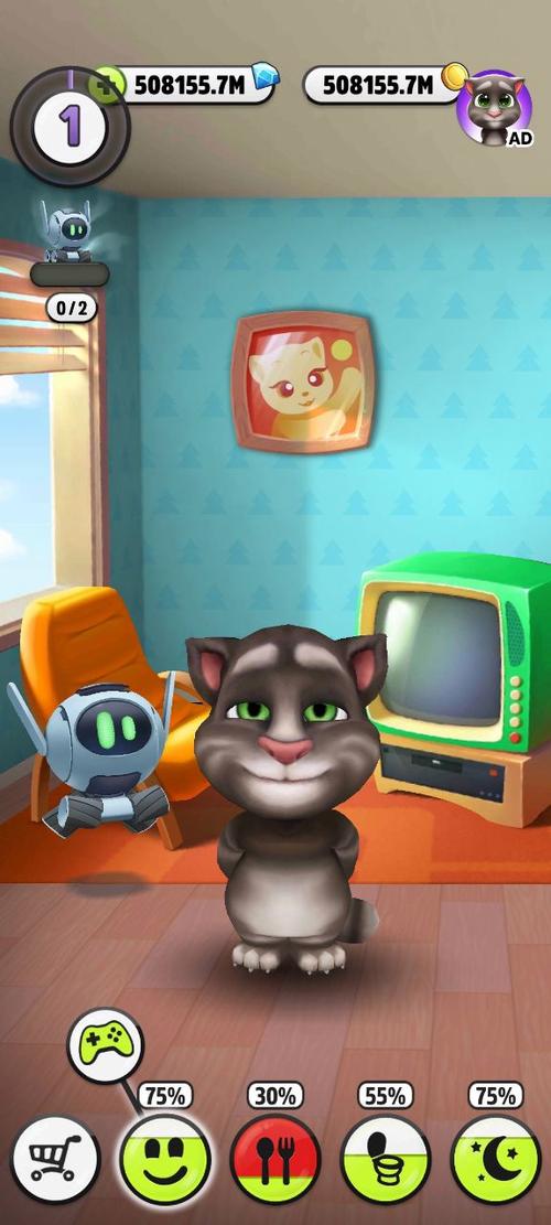我的汤姆猫无限999999金币和钻石手机在线观看游戏截图