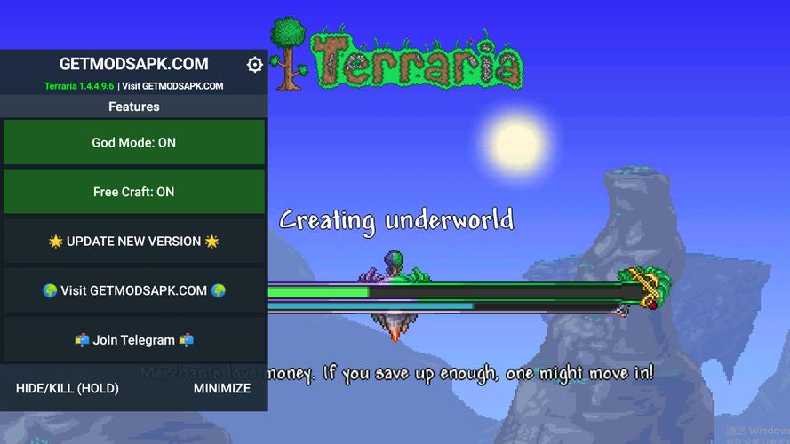 terraria国际版内置菜单最新版汉化免费下载游戏截图