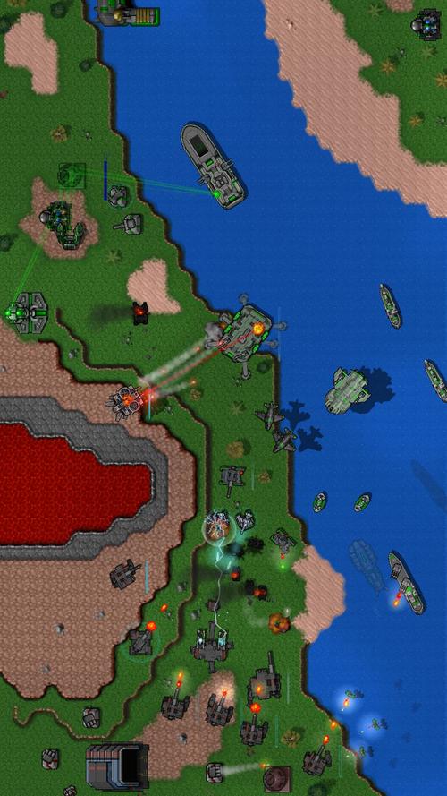 铁锈战争复兴巨舰mod手机版游戏截图