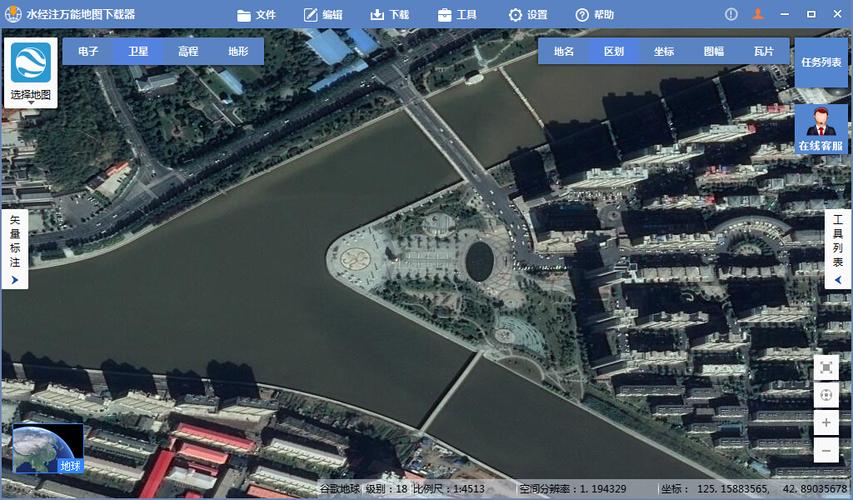 谷歌卫星地图器旧版