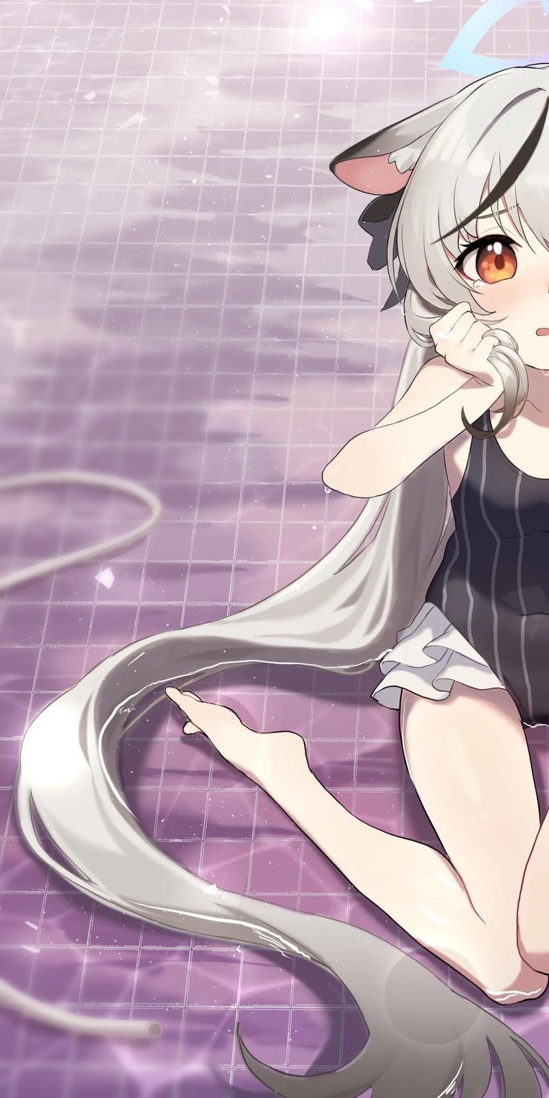 爱奈漫画湿身游泳课经典版游戏截图