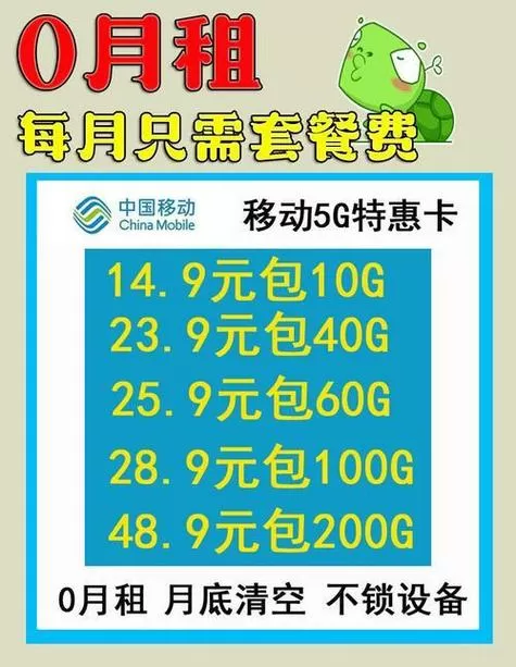 中国移动创业卡39元套餐缩略图