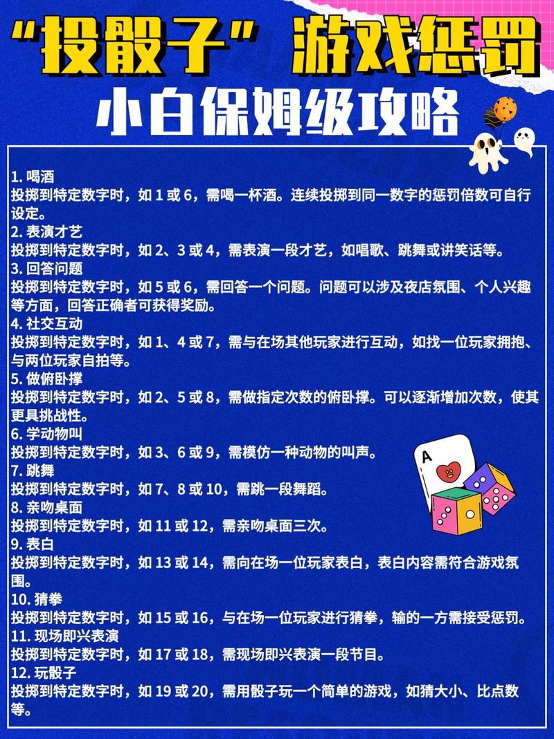 摇骰子1～12点数惩罚缩略图