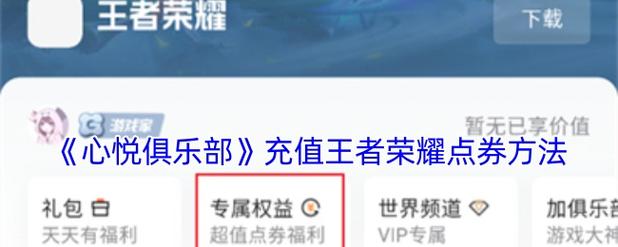 王者荣耀的点券怎么获得游戏截图