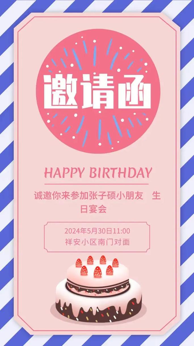 生日宴邀请函文字光环加速版游戏截图