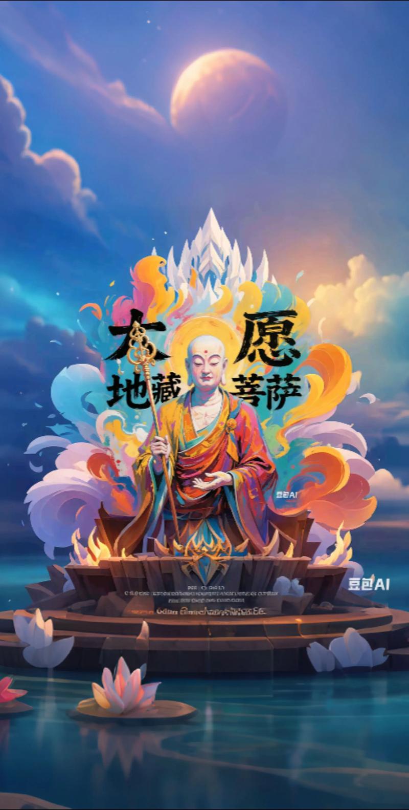 地藏经全文弘善佛教光环加速版游戏截图