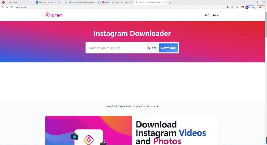 instagram电脑下装方法最新版彩色
