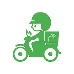 电动车送货图标