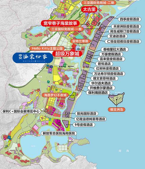 海棠湾片区的划分加速永久