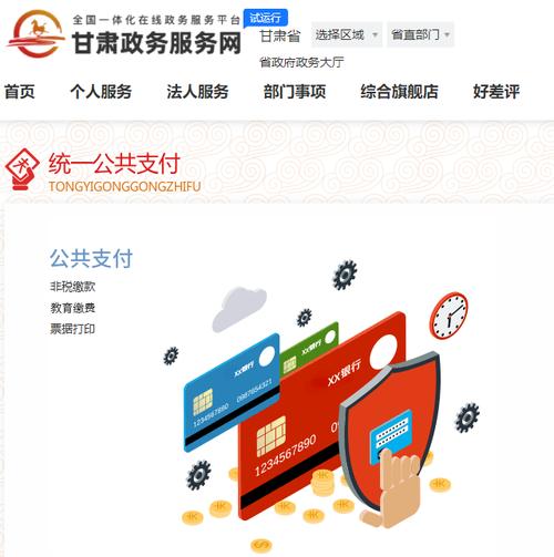 甘肃非税缴费学费入口永久vip游戏截图