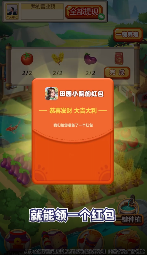 乡村小农院赚钱版007