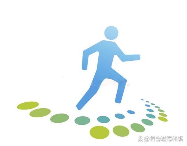 步步向前走路图标