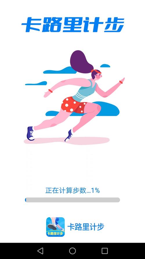 卡路里计步图标