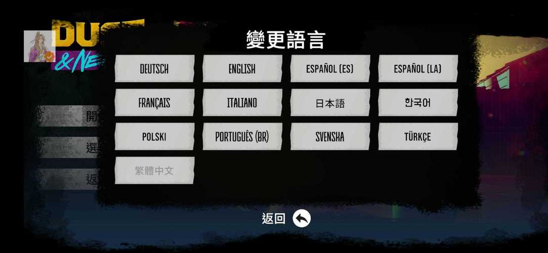 尘烟霓虹v1.1.1菜单完整版游戏截图