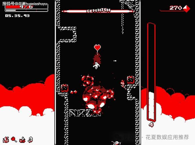 坠落深井Downwellv1.2.3完整版Steam移植游戏截图