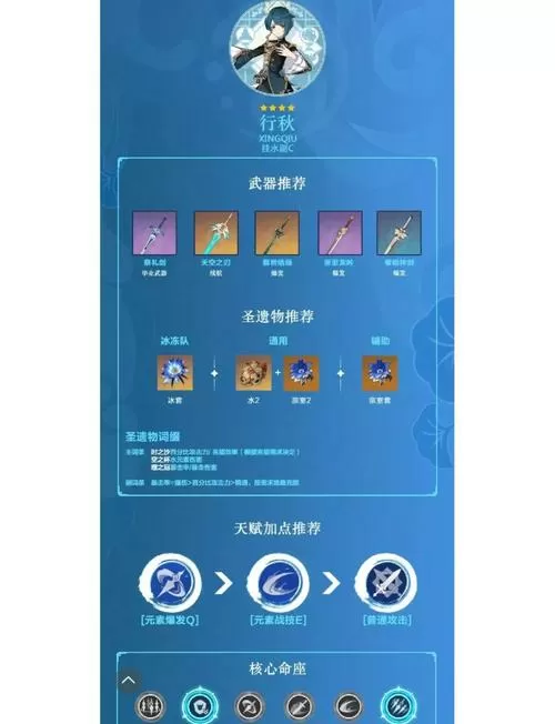 原神行秋圣遗物词条图标