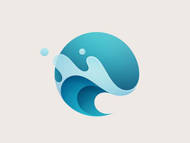 wave of图标