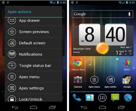Apex Launcher桌面启动器免费版下载