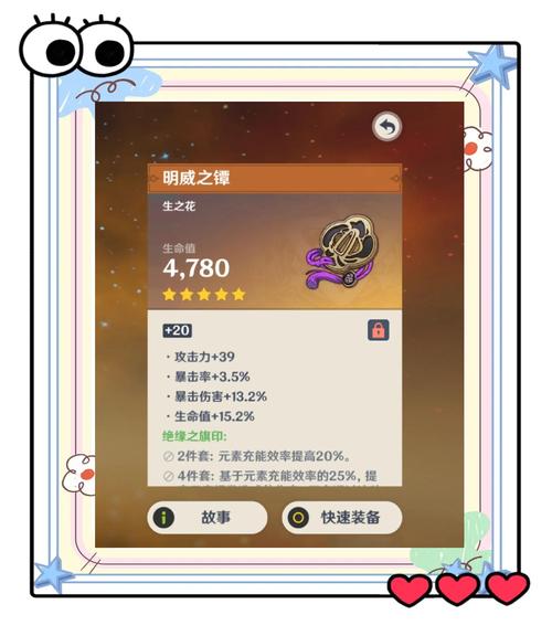 夜兰圣遗物游戏截图