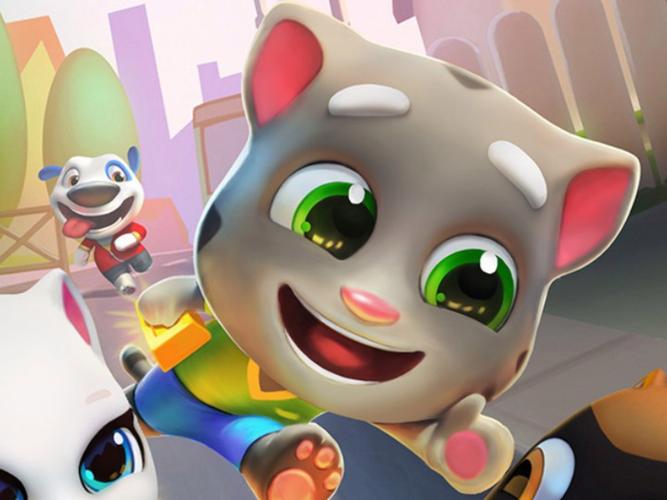 汤姆猫炫跑旧版加速永久游戏截图