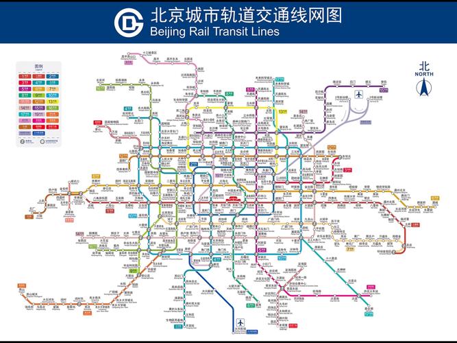 北京地铁线路图