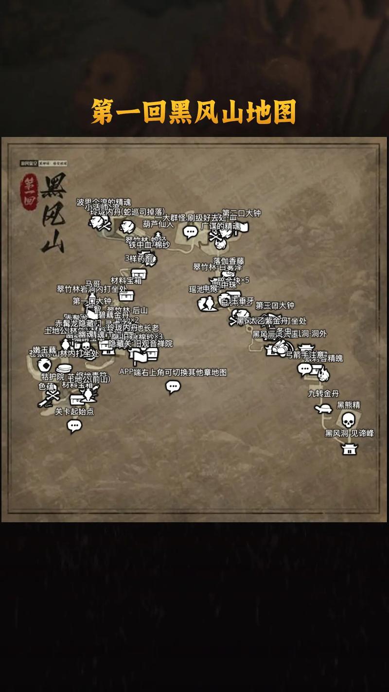 黑神话悟空互动地图游戏截图