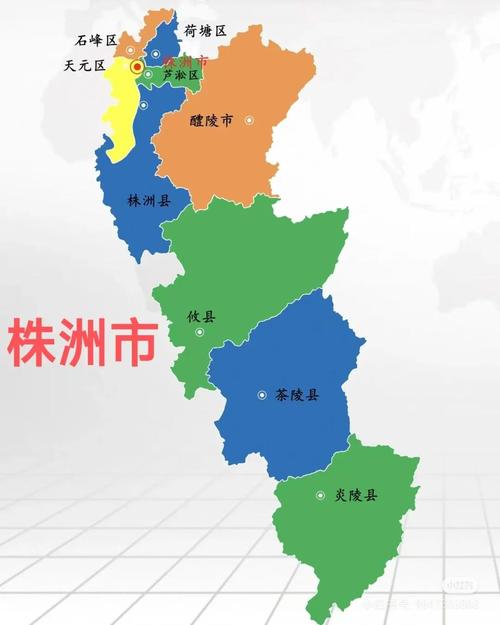 株洲市地图(高清版)游戏截图