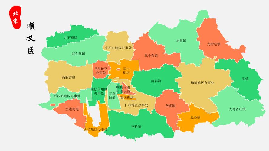 顺义地图图标