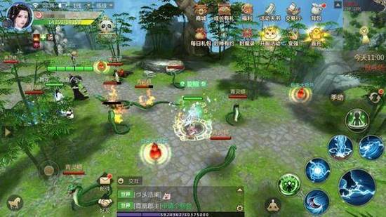 蜀门手游变态版本游戏截图