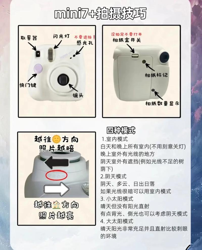 拍立得怎么用?