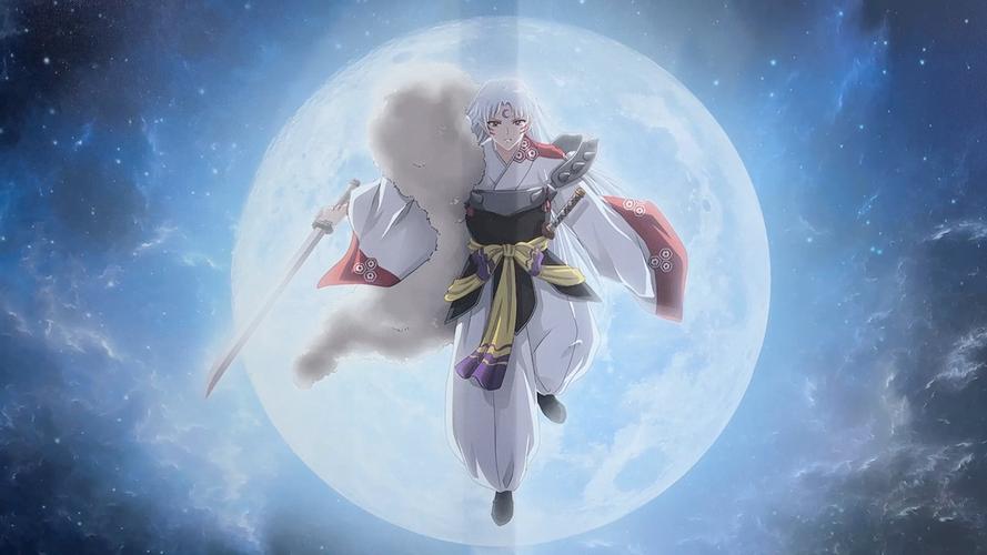 犬夜叉杀生丸电脑壁纸美图沉默寡言的贵公子