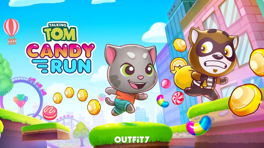 汤姆猫跑酷内购破解版最新版(My Talking Tom Friends)游戏截图