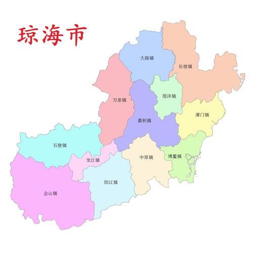 琼海市标准地图游戏截图