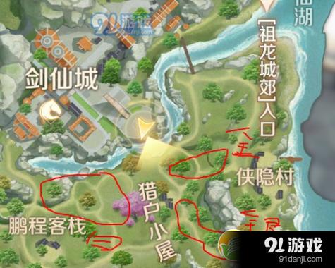 完美国际2小嘟嘟熊的位置坐标图文详解