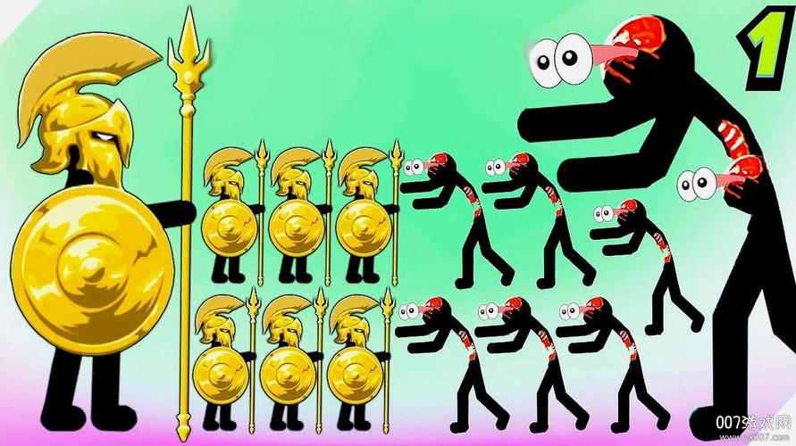 火柴人战争遗产999999钻999999金币僵游戏截图
