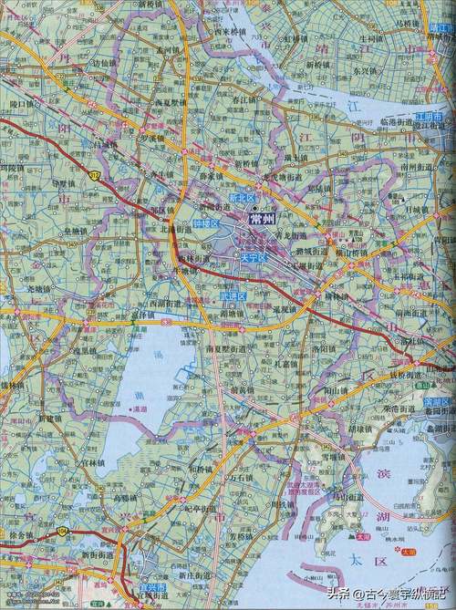 江苏省交通地图全图高清版缩略图