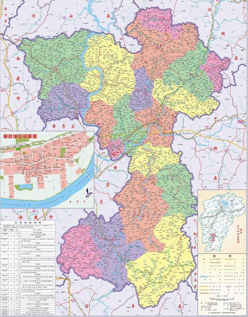 赣县地图全图高清版大地图缩略图