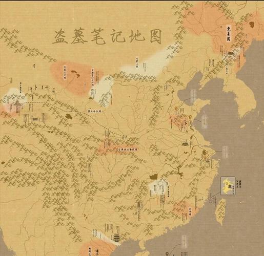 盗墓笔记地图缩略图