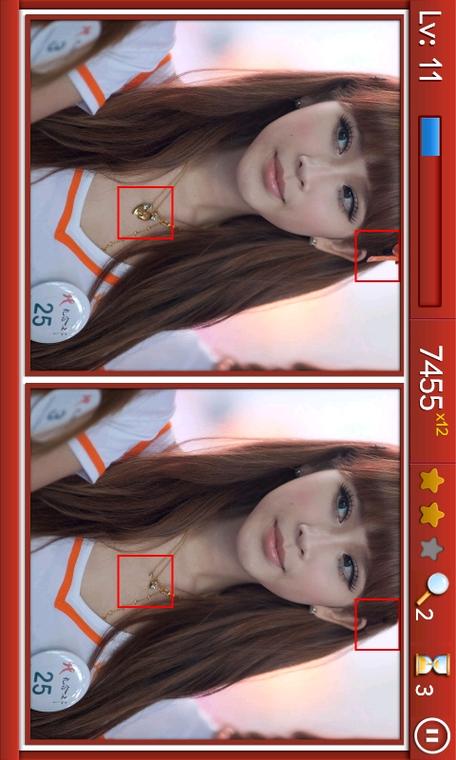 美女找茬手机免费版游戏截图