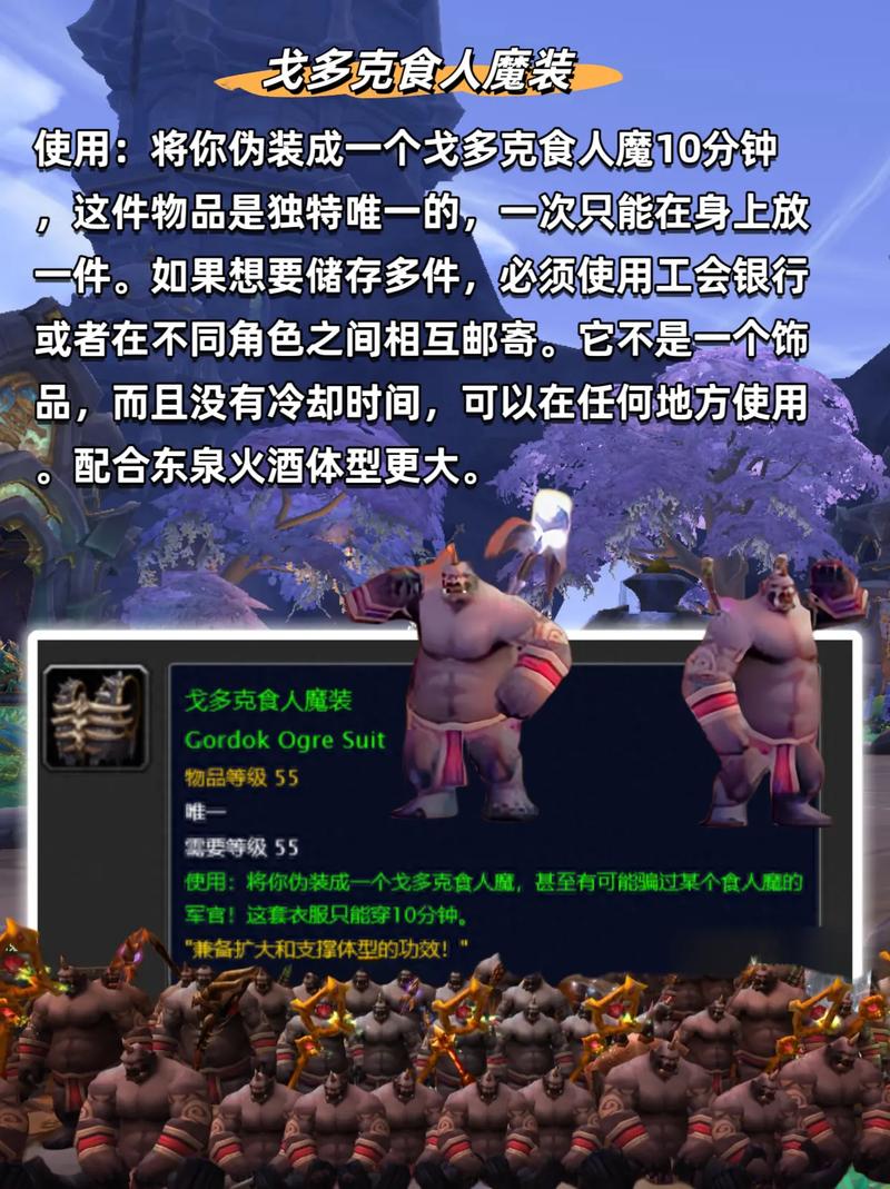 wow戈多克食人魔装怎么用