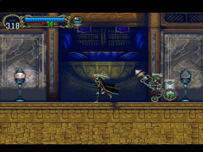 PS恶魔城月下夜想曲汉化中文版游戏截图