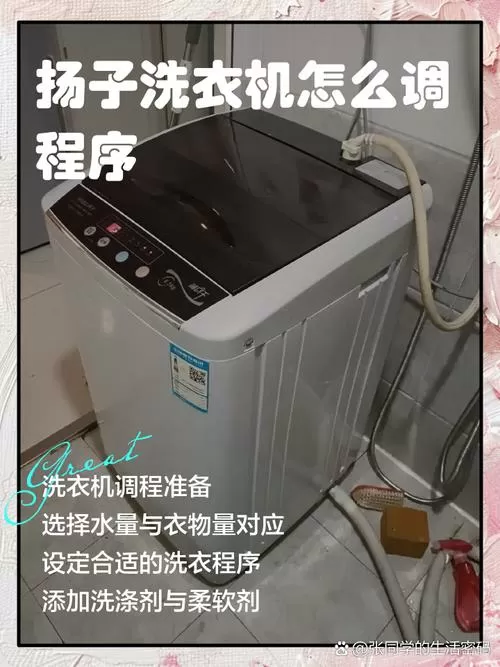 扬子洗衣机怎么调程序图标